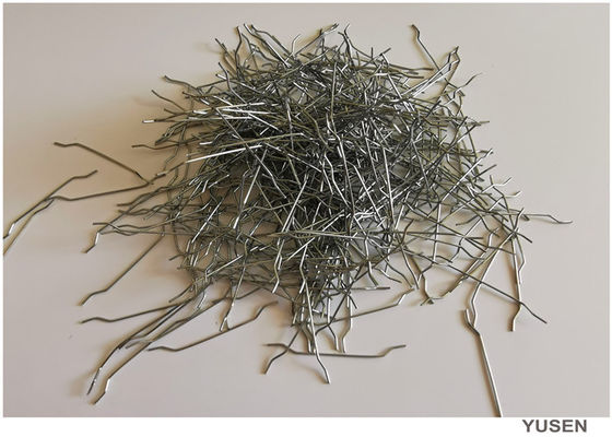 Fibra de acero concreta de ASTM enganchada para terminar el carbono flojo para el refuerzo