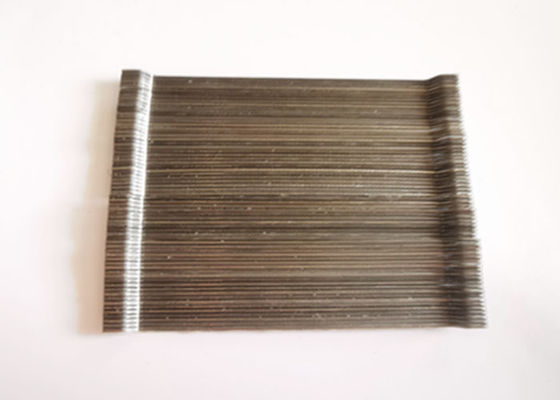 65/35BG 1250Mpa pegó extremos enganchados la fibra de acero forma estándar de ASTM A 820