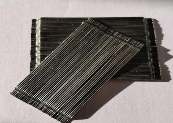 Fibra de acero concreta con poco carbono, fibra anti 1300 del acero del gancho del extremo del cansancio del Mpa