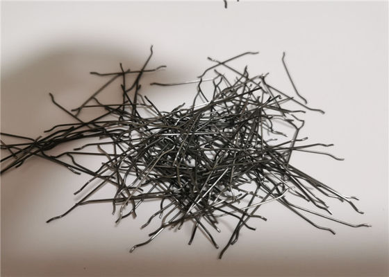 50/50 concreto del carbono reforzado enganchado termina la fibra de acero para la pista de los aviones