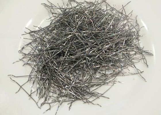 50/25 grieta de resistencia enganchada de la fibra de acero concreta del extremo para el hormigón proyectado