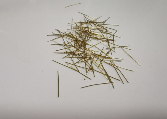 Fibra de acero 6m m 2500Mpa del alto micrófono de la tenacidad para el suelo industrial