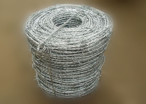 Ácido anti galvanizada eléctrico/álcali del diámetro de la cerca 1.6-3.2m m del alambre de púas
