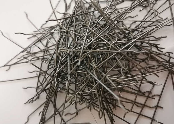 Color blanco de la alta fibra de acero floja de la resistencia para la construcción/las presas