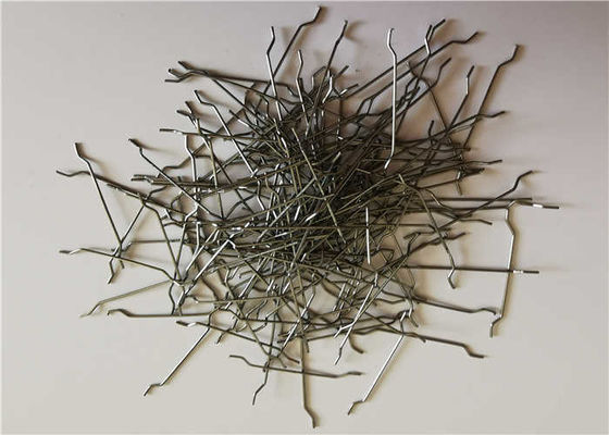 0.4*25m m enganchados/fibra de acero deformada no aleada para el hormigón proyectado