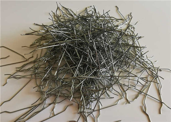 Fibra del acero de alto carbono de ASTM A820, tipo flojo fibra de 0.5*30m m del acero
