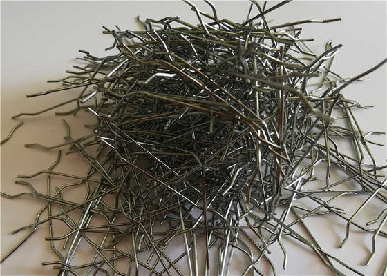 Fibra del acero de alto carbono de ASTM A820, tipo flojo fibra de 0.5*30m m del acero