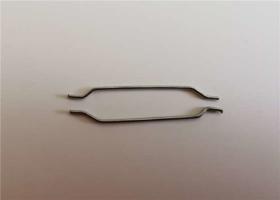 Dosificación de acero concreta floja de la resistencia de choque de la fibra de Endhooked 40kgs/m3