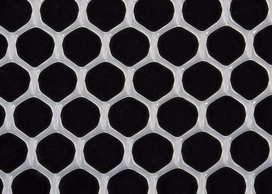 Polipropileno sacado Mesh Netting Hexagonal Hole plástico 25g/m2 - 300g/m2