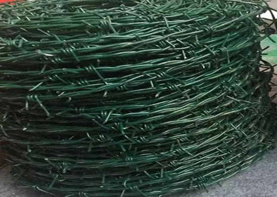 El PVC cubrió el OEM/el ODM galvanizados de la cerca 2.0m m de la granja del alambre de púas aceptó