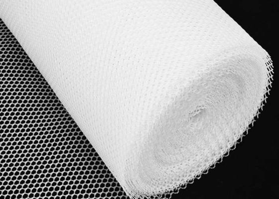 El material de malla de alambre de plástico reforzado de 1 mm y 2 mm de PP es PE