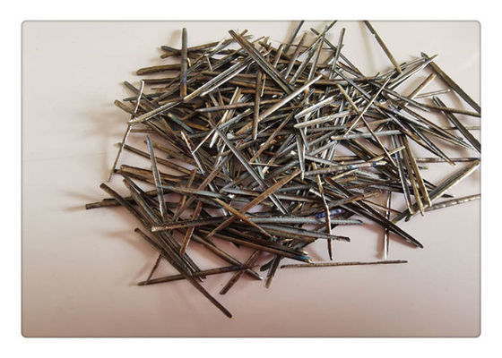 Refuerzo de acero 0.5*25m m de la fibra inoxidable del grado 446 para los materiales refractarios